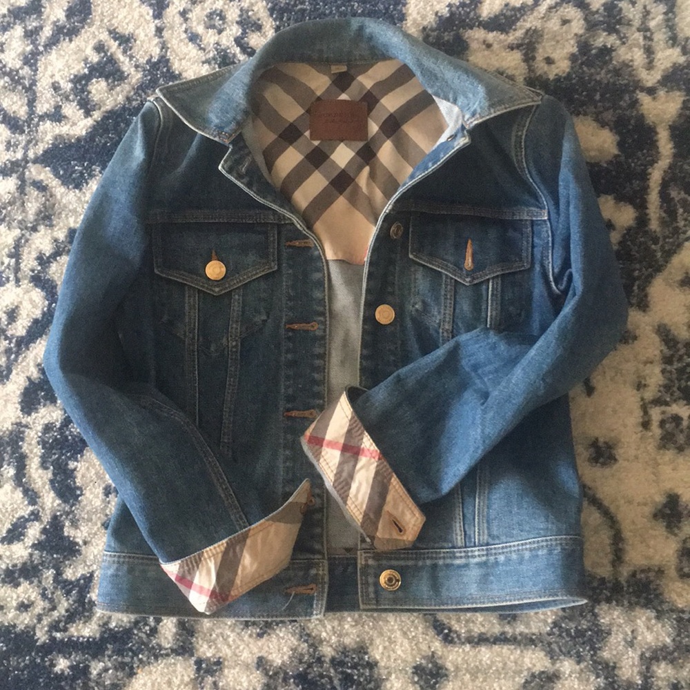 Size 2 Burberry Jean jacket